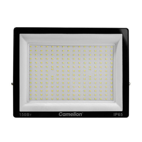 Прожектор LFL-15003 C02 (LED SMD 150Вт 15000лм 230В 6500К 300х252х34) черн. Camelion 16329 Прожектор LFL-15003 C02 (LED SMD 150Вт 15000лм 230В 6500К 300х252х34) черн. Camelion 16329