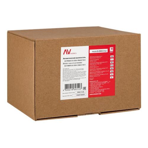 AV-POWER-2/3 250А 50кА ETU6.0 EKF AV-POWER-2/3 250А 50кА ETU6.0 EKF