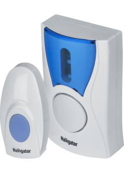 Звонок беспроводной 61 268 NDB-A-DC02-1V1-WH Navigator 61268