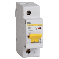 KARAT Автоматический выключатель ВА47-100 1P C 40А 10кА IEK