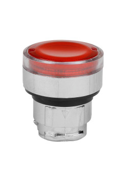 Головка кнопки OptiSignal D22 A4-PL-4 с подсветкой красная металл ZB4BW343