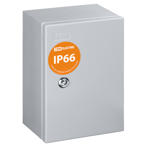 Корпус металлический ЩМП-3.2.1-0 IP66 (300х210х150) TDM Корпус металлический ЩМП-3.2.1-0 IP66 (300х210х150) TDM