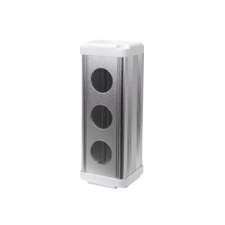 Корпус BXM47-A3/22, три отверстия Ø 22мм, с сальником, IP65  (ЭТ)