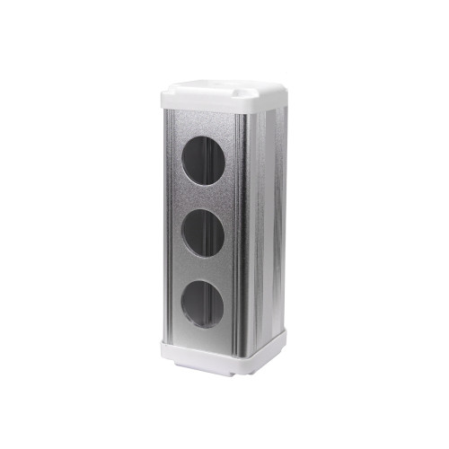 Корпус BXM47-A3/22, три отверстия Ø 22мм, с сальником, IP65  (ЭТ)