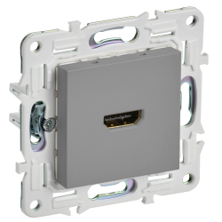 SKANDY Розетка HDMI SK-H01Gr серый IEK