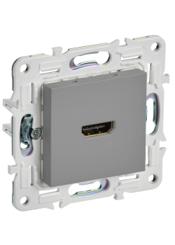 SKANDY Розетка HDMI SK-H01Gr серый IEK