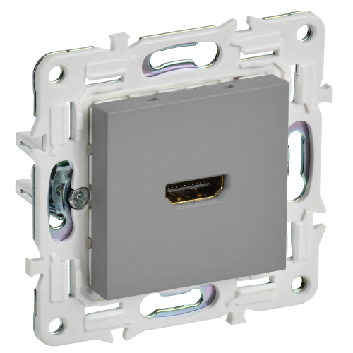 SKANDY Розетка HDMI SK-H01Gr серый IEK