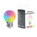 Лампа светодиодная Feron LB-371 Шар матовый E27 3W 230V RGB быстрая смена цвета Лампа светодиодная Feron LB-371 Шар матовый E27 3W 230V RGB быстрая смена цвета