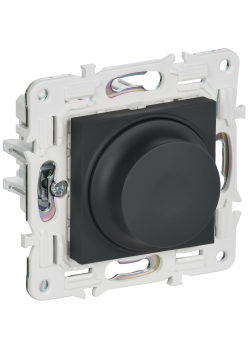 SKANDY Светорегулятор поворотный 600Вт SK-D01G графит IEK