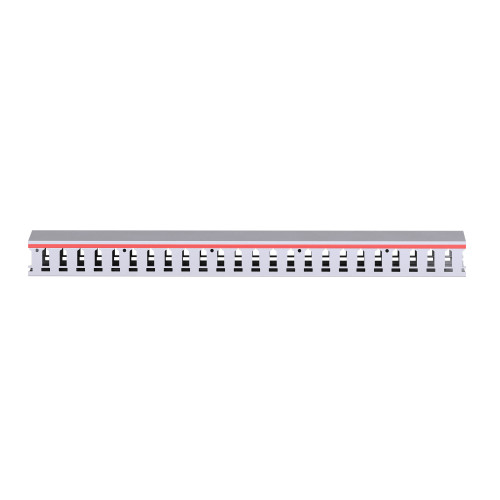 Короб перфорированный, серый RL12 80x40 Короб перфорированный, серый RL12 80x40
