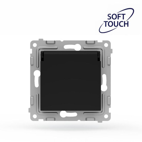 Розетка 1-м СП Pixel IP44 с заземл. с крышкой механизм карбон TOKOV ELECTRIC TKE-PX-R1ZSW1-C14-IP44 Розетка 1-м СП Pixel IP44 с заземл. с крышкой механизм карбон TOKOV ELECTRIC TKE-PX-R1ZSW1-C14-IP44