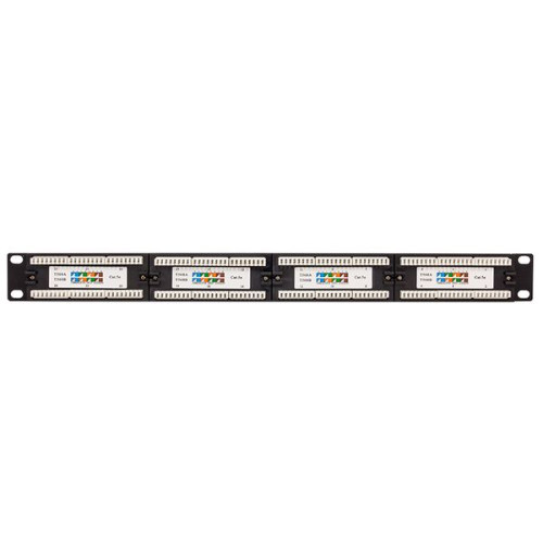 Патч-панель TERACOM 19'' Cat.5E 1U неэкран. UTP 24 порта RJ-45 110 IDC Патч-панель TERACOM 19'' Cat.5E 1U неэкран. UTP 24 порта RJ-45 110 IDC