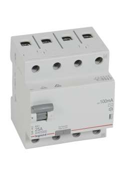 RX3 ВДТ 100мА 25А 4П AC LEGRAND