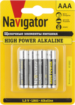 Батарейка NBT-NE-LR03-BP4