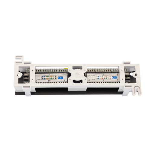 Патч-панель настенная 12 портов RJ-45. UTP. Cat.5e