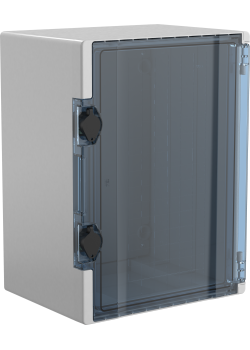 TETRA Корпус пластиковый ЩМПп 400х300х220мм прозрачная дверь IP66 IEK