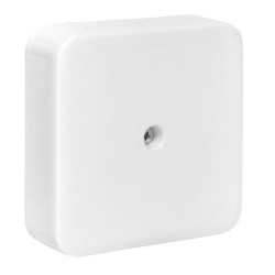 Коробка разветвительная КМР-030-030кг наружная (75x75x26) белая с клеммником EKF