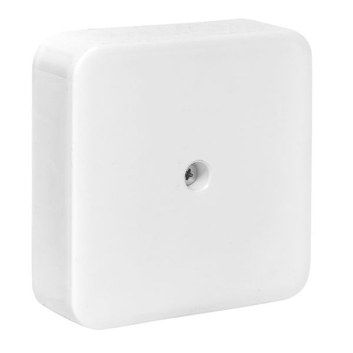 Коробка разветвительная КМР-030-030кг наружная (75x75x26) белая с клеммником EKF