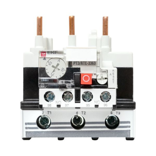 Реле тепловое РТЭ-3363 63-80А EKF Реле тепловое РТЭ-3363 63-80А EKF
