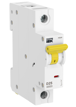 Автоматический выключатель M06N 1P D 20А MASTER IEK