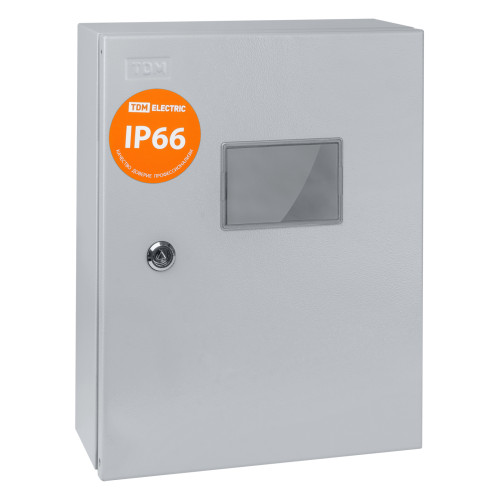 Корпус металлический ЩУ-3ф/1-0-3 IP66 (395х310х150) TDM Корпус металлический ЩУ-3ф/1-0-3 IP66 (395х310х150) TDM