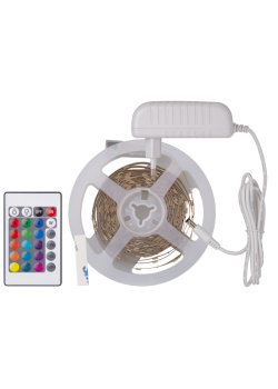 Лента светодиодная 95 143 NLS-SET-01 RGB 3м 30шт/м адаптер 1м IP20 Navigator 95143