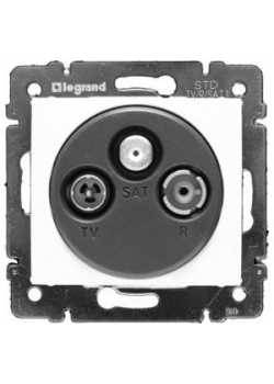 VALENA DIY Розетка TV-FM-SAT тип звезда белый