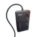 Удлинитель с сетевым фильтром 3х1.5м 10А 4USB + 2USBC 2500Вт ПВС 3х1 прямоуг. черн. КОСМОС FKsm1.5m-3gPF(B)USB Удлинитель с сетевым фильтром 3х1.5м 10А 4USB + 2USBC 2500Вт ПВС 3х1 прямоуг. черн. КОСМОС FKsm1.5m-3gPF(B)USB
