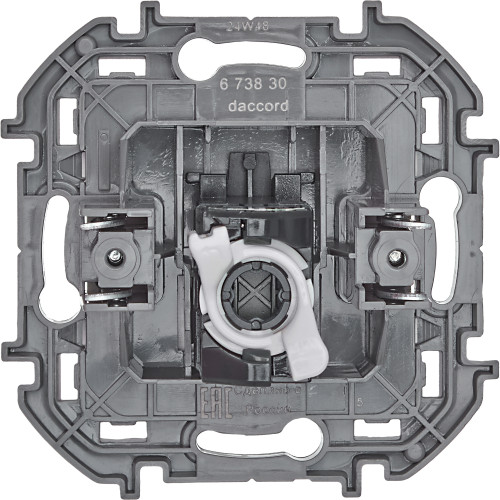 INSPIRIA Розетка компьютерная RJ45 категория 6 UTP белый INSPIRIA Розетка компьютерная RJ45 категория 6 UTP белый