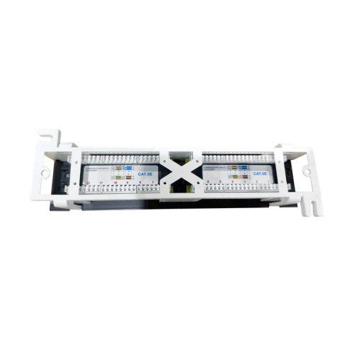 Патч-панель настенная 12 портов RJ-45. UTP. Cat.5e TOKOV Eletrcic TKE-WMPP-5E-1U-12P-UTP Патч-панель настенная 12 портов RJ-45. UTP. Cat.5e TOKOV Eletrcic TKE-WMPP-5E-1U-12P-UTP