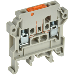 ARMAFIX Клемма винтовая CTS-DT измерит. нож. разм. 4мм2 серая IEK