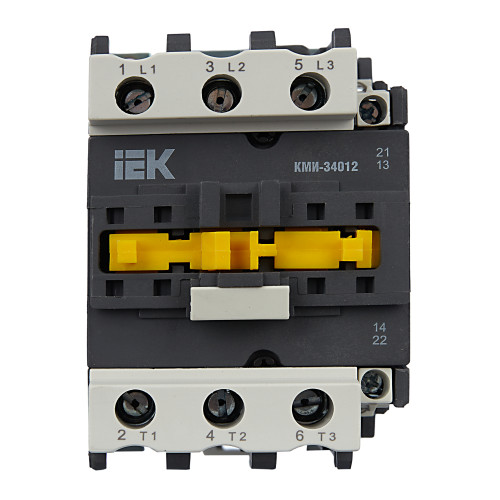 Контактор КМИ-34012 40А 400В/АС3 1NO;1NC IEK Контактор КМИ-34012 40А 400В/АС3 1NO;1NC IEK