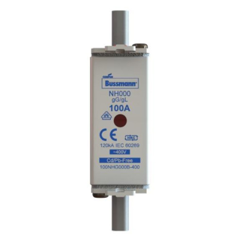 Предохранитель NH 6А 400В GG 000 EATON 6NHG000B-400 Предохранитель NH 6А 400В GG 000 EATON 6NHG000B-400