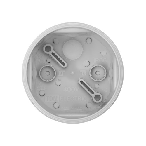 Коробка расп., двухкомп. для прямого монтажа ОП D70х50 мм, IP66, 4 вх., HF, серая, (10 шт) TDM Коробка расп., двухкомп. для прямого монтажа ОП D70х50 мм, IP66, 4 вх., HF, серая, (10 шт) TDM
