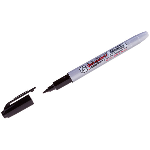 Маркер Crown ''Multi Marker Super Slim'' 1 мм, черный