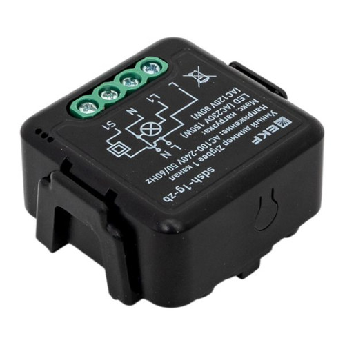Умный диммер в подрозетник 1-канальный Zigbee EKF Connect Select Умный диммер в подрозетник 1-канальный Zigbee EKF Connect Select