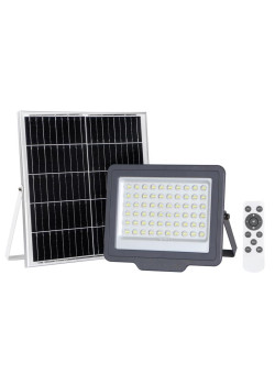 Прожектор светодиодный PFL SOLAR 150 6500К IP65 (в компл. с солнечной панелью и пультом) JazzWay 5044425