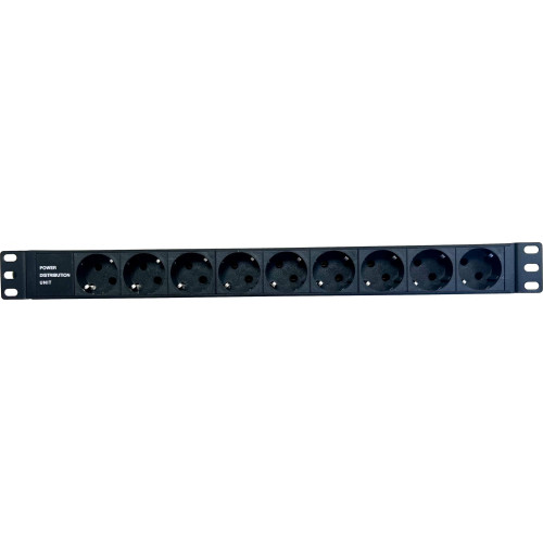 Блок распределения питания NTSS NTSS-PDU-DA2037 гор.размещ. 9xSchuko базовые 16A клеммная колодка
