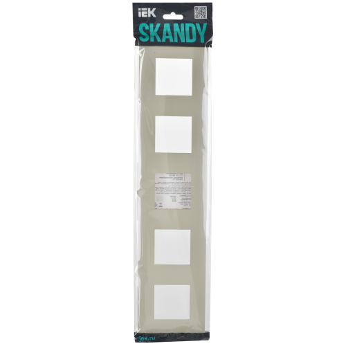 SKANDY Рамка 5-местная SK-F05B бежевый IEK SKANDY Рамка 5-местная SK-F05B бежевый IEK