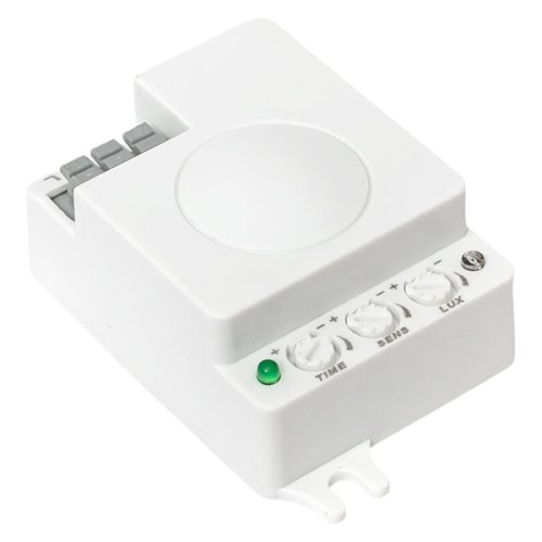 Микроволновый датчик движения бел. 1200Вт 360гр. до 10м IP20 MW-706 EKF Микроволновый датчик движения бел. 1200Вт 360гр. до 10м IP20 MW-706 EKF
