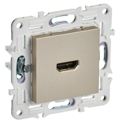 SKANDY Розетка HDMI SK-H01Sh шампань IEK