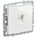 BRITE Розетка компьютерная RJ45 кат.5E РК10-БрБ белый BRITE Розетка компьютерная RJ45 кат.5E РК10-БрБ белый