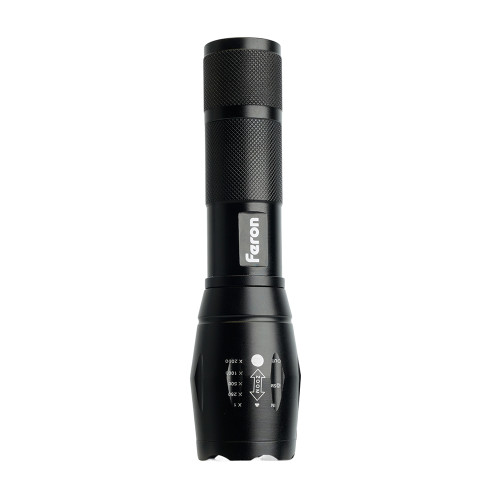 Фонарь ручной Feron TH2400 с аккумулятором USB ZOOM