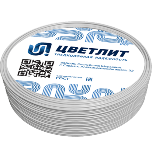 Провод силовой ПуВнг(A)-LS 1х1,5 белый ТРТС