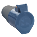 Розетка переносная ССИ-223 2P+PE 32А 200-250В IP44 IEK Розетка переносная ССИ-223 2P+PE 32А 200-250В IP44 IEK
