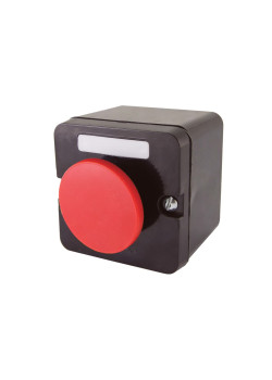 Пост кнопочный ПКЕ 222-1 У2, красный гриб, IP54 TDM