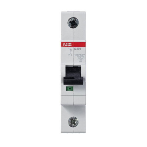 Выключатель автоматический модульный 1п C 20А 6кА S201 C20 ABB 2CDS251001R0204 Выключатель автоматический модульный 1п C 20А 6кА S201 C20 ABB 2CDS251001R0204