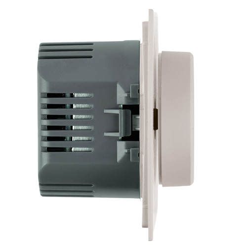 Выключатель диммирующий (механизм), STEKKER, 250В, 1200W, серия Мия, RSW10-3106-08, пудровый жемчуг Выключатель диммирующий (механизм), STEKKER, 250В, 1200W, серия Мия, RSW10-3106-08, пудровый жемчуг