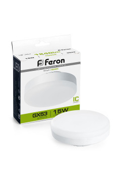 Лампа светодиодная Feron LB-454 GX53 15W 175-265V 4000K
