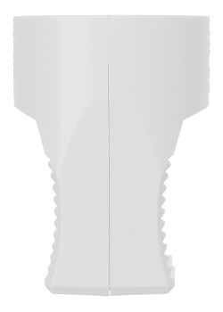Кабельная розетка 2П б/з с з/ш 10А 250B белая TDM